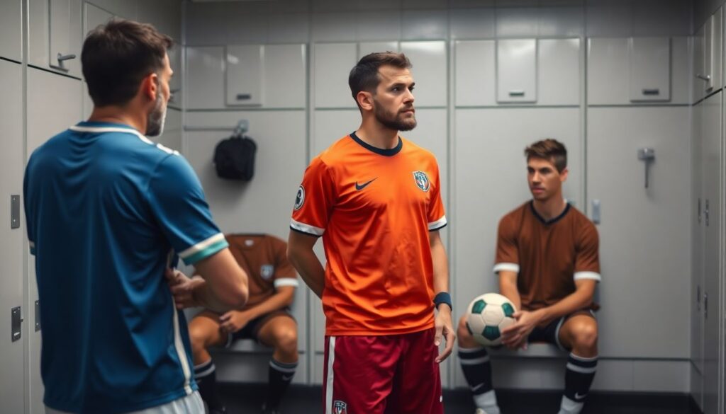 Влияние лидерства в раздевалке на результативность - иллюстрация