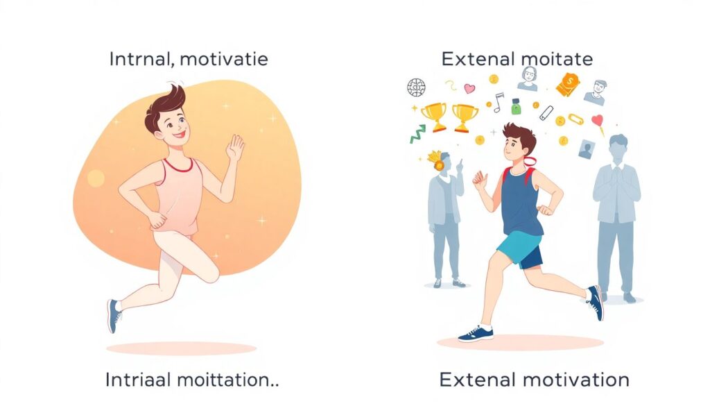 Спортивная мотивация: внутренняя vs внешняя - иллюстрация