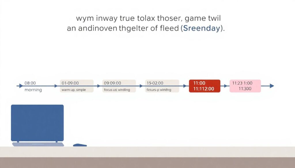 Как держать фокус на задаче во время запланированных матчей - иллюстрация