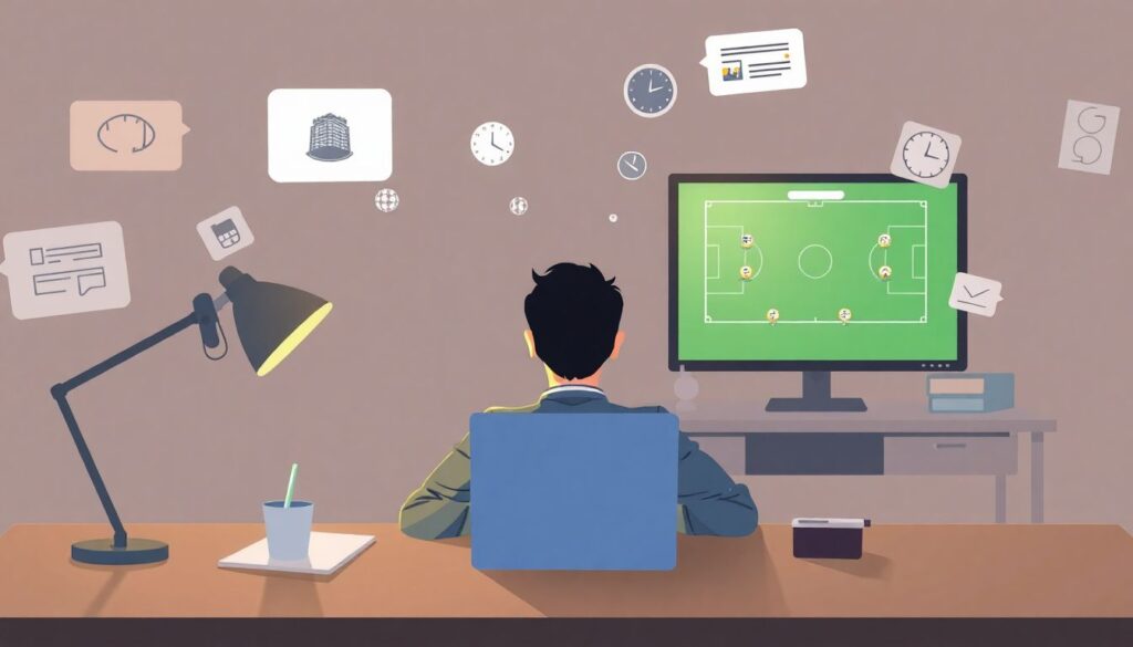Как держать фокус на задаче во время запланированных матчей - иллюстрация