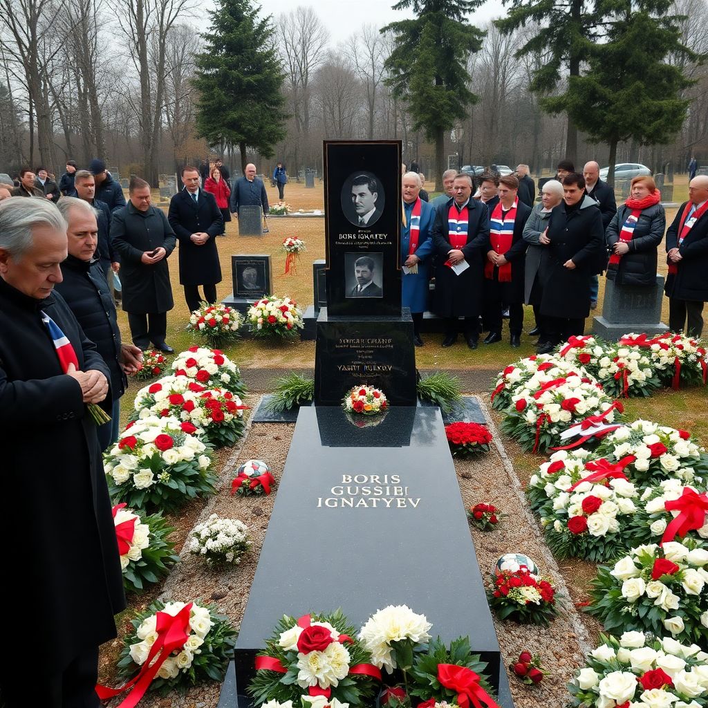 Борис Игнатьев похоронен на Троекуровском кладбище: прощание с тренером