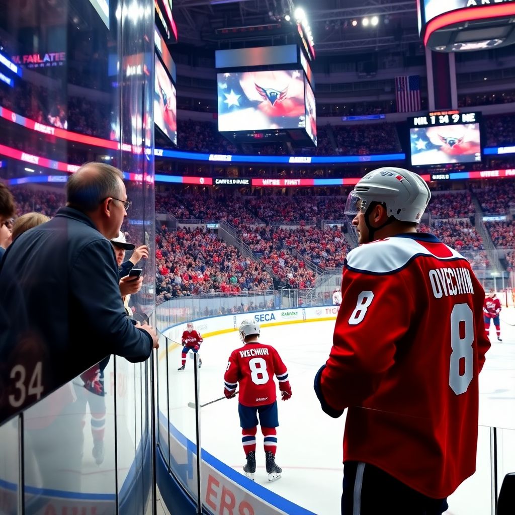 Овечкин ради сына покинул команду в тяжёлый момент и растрогал трибуны