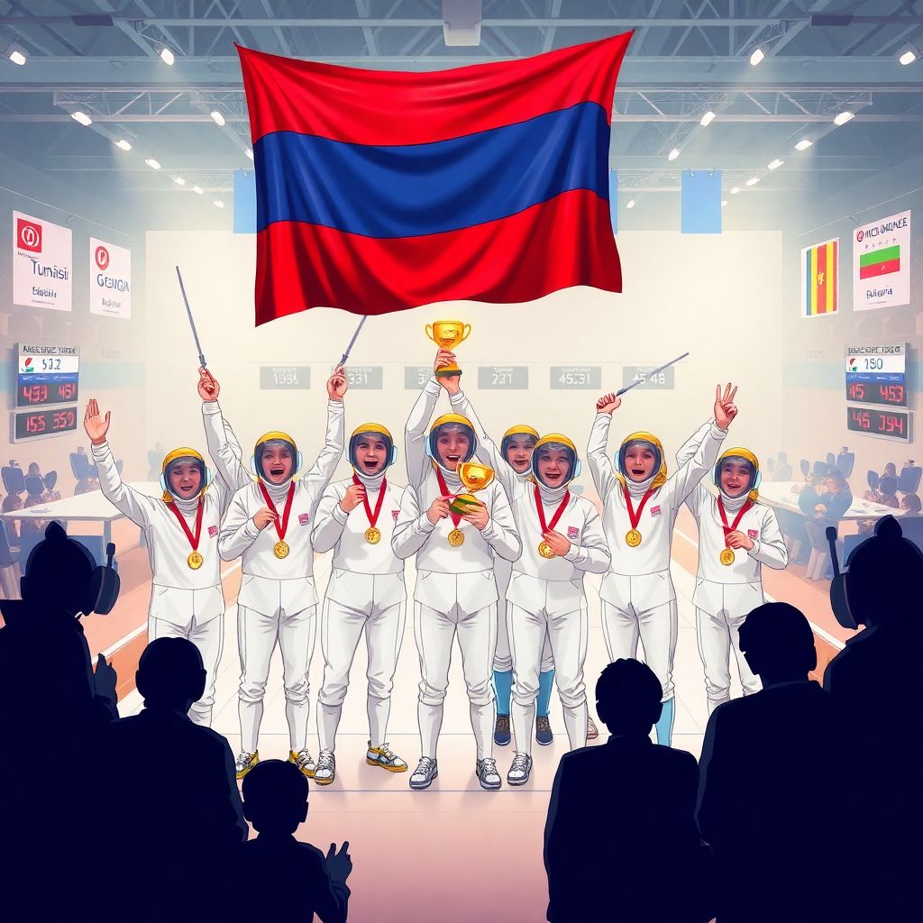 Шесть золотых медалей под российским триколором: юниоры возродили фехтование