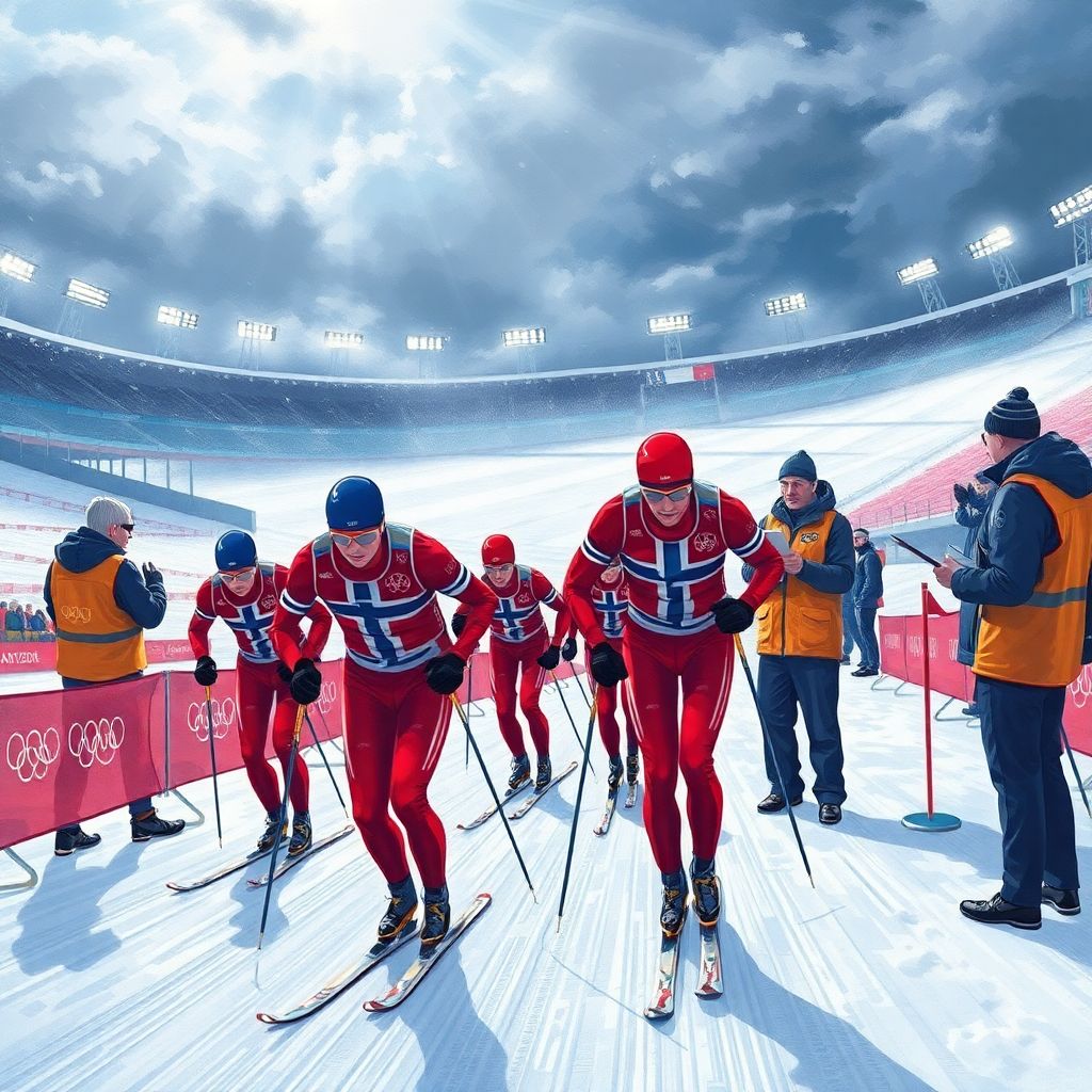 Fis лишила сборную Норвегии части сервисной поддержки за нарушение правил Олимпиады