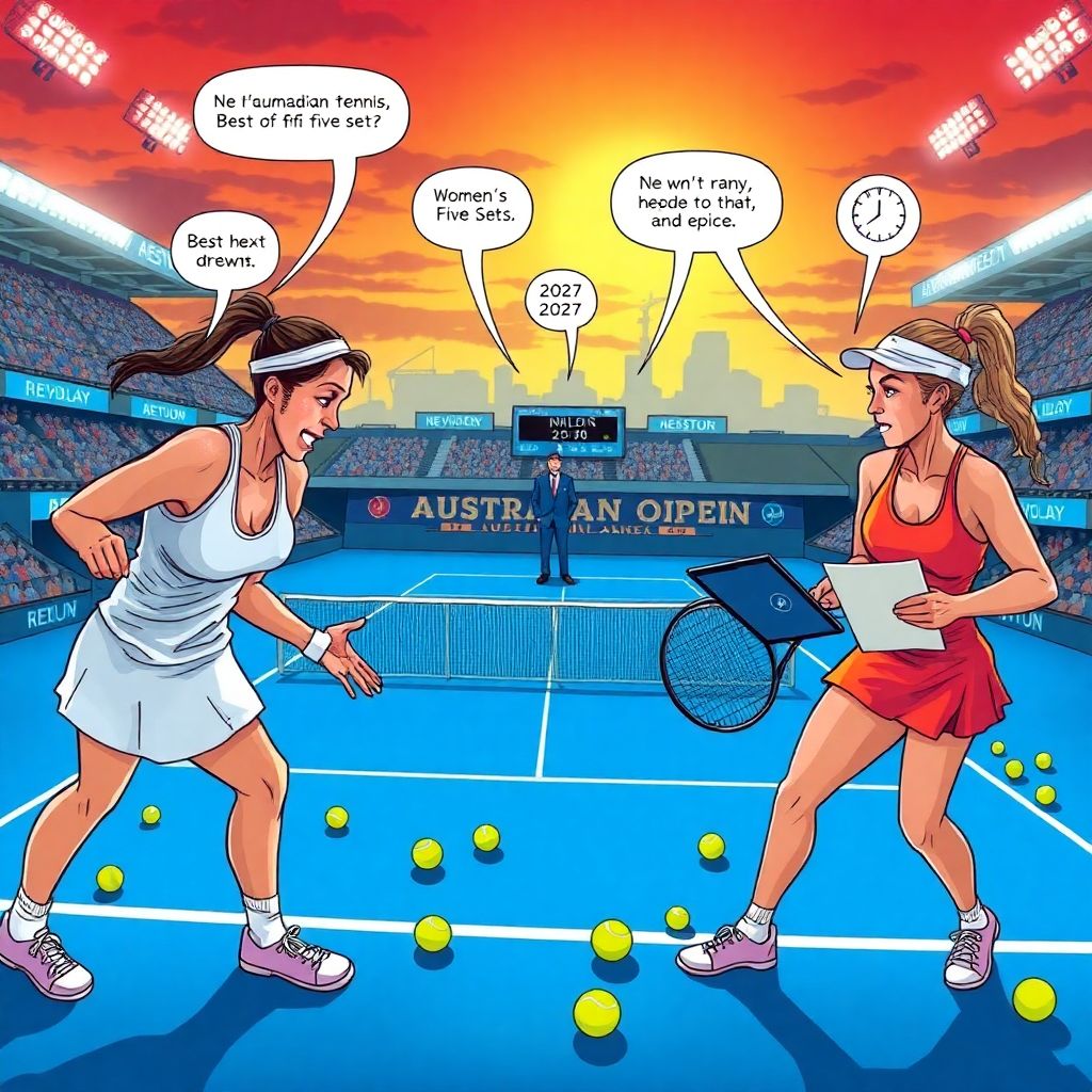 Australian open: директор за формат до трёх победных сетов у женщин