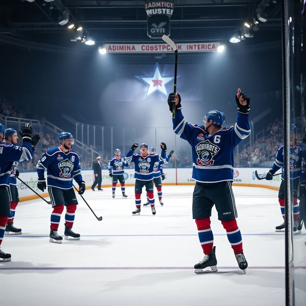 «Адмирал» разгромил «Барыс» 6:2, Шулак установил рекорд КХЛ во Владивостоке