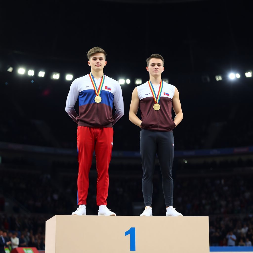 Россиянин Даниел Маринов выиграл золото в вольных упражнениях Кубка мира в Каире