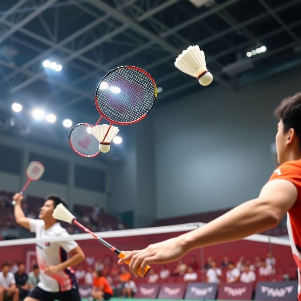 Бадминтон: переход на синтетические воланы из‑за дефицита перьев